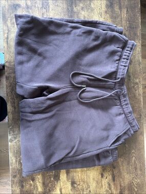 Forever 21 Men's Dark Brown Drawstring Athletic Shorts